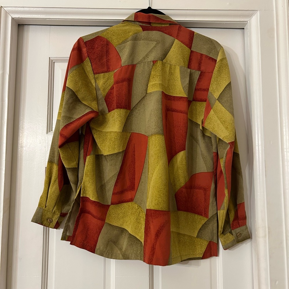 Japanese patterned blouse - Picture 3 of 10